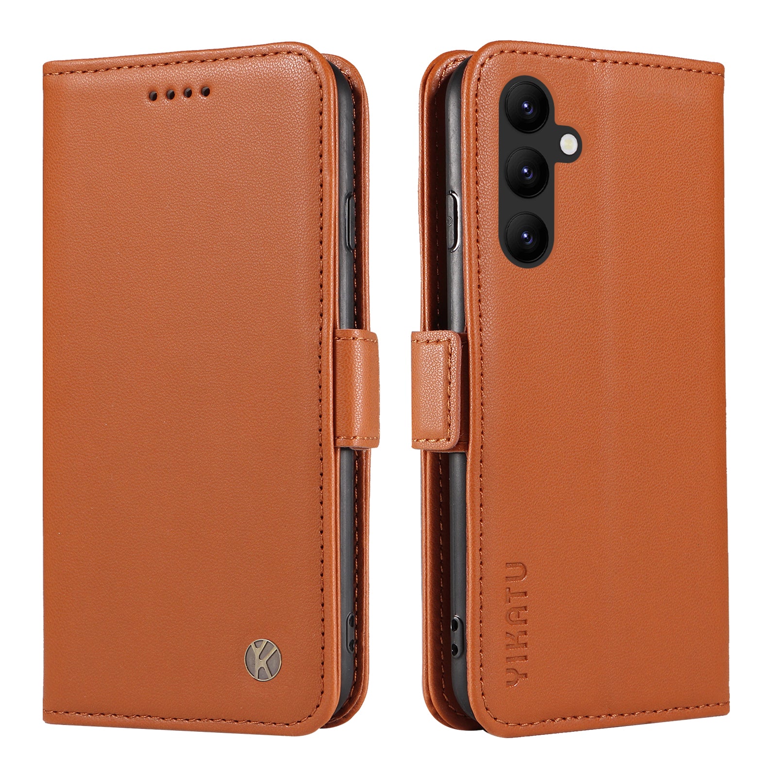 Nárazuvzdorné pouzdro YIKATU YK-003 pro Samsung Galaxy A24 4G PU kožené flipové pouzdro na peněženku Nárazuvzdorné pouzdro YIKATU YK-003 pro Samsung Galaxy A24 4G PU kožené flipové pouzdro na peněženku
